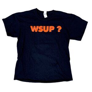Warrior Strength Unami Pride That's WSUP 100% Cotton Black T-Shirt Size Large